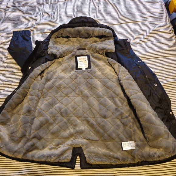 Cat & Jack - Kids' Playground Parka Jacket - Black - Picture 8 of 16